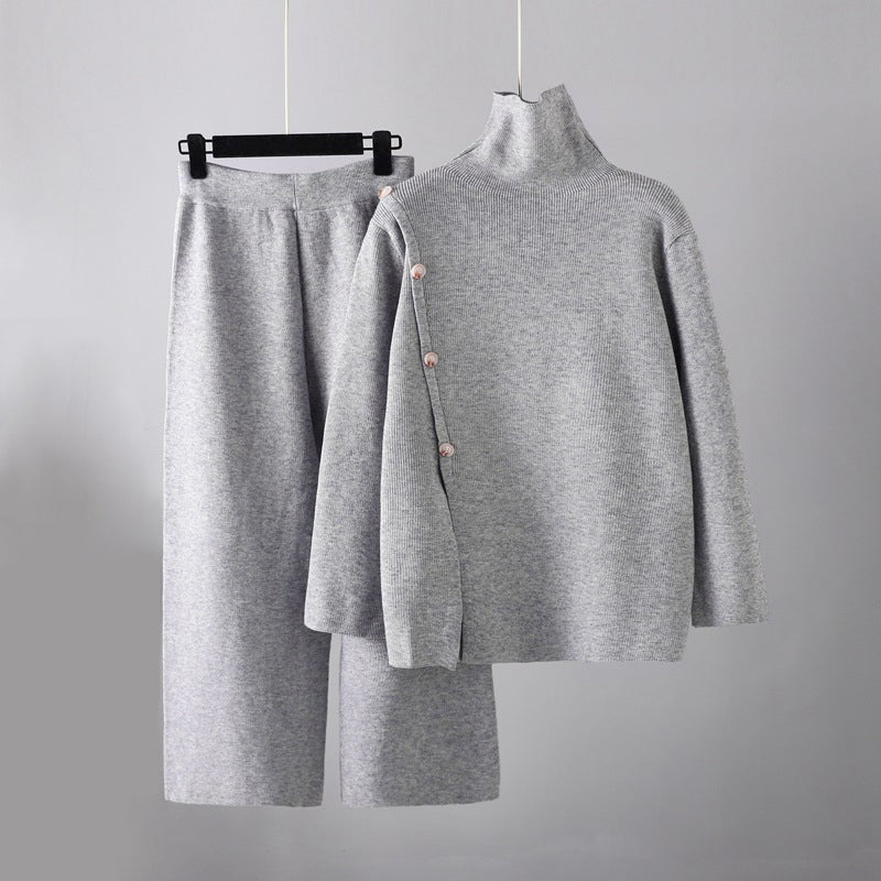 Ensemble Tricot Chaude Pour Femme Automne Hiver