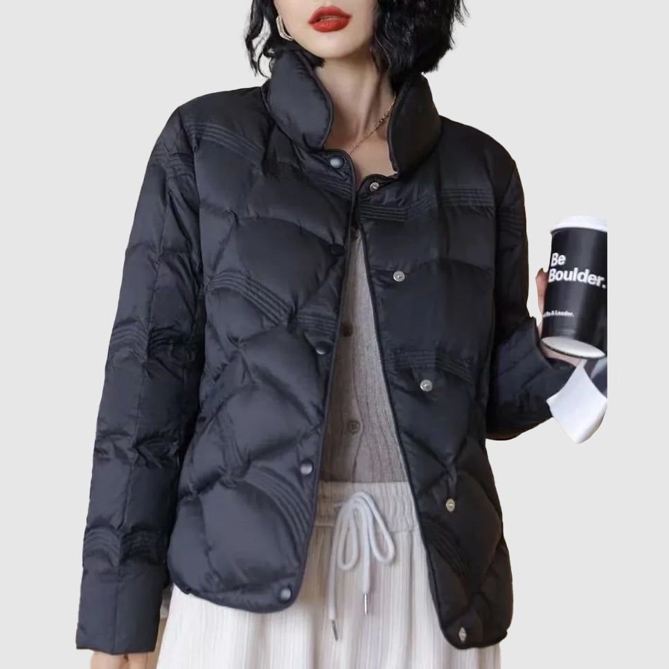 Veste Douillette Élégante pour Femme - Parfaite pour Automne et Printemps