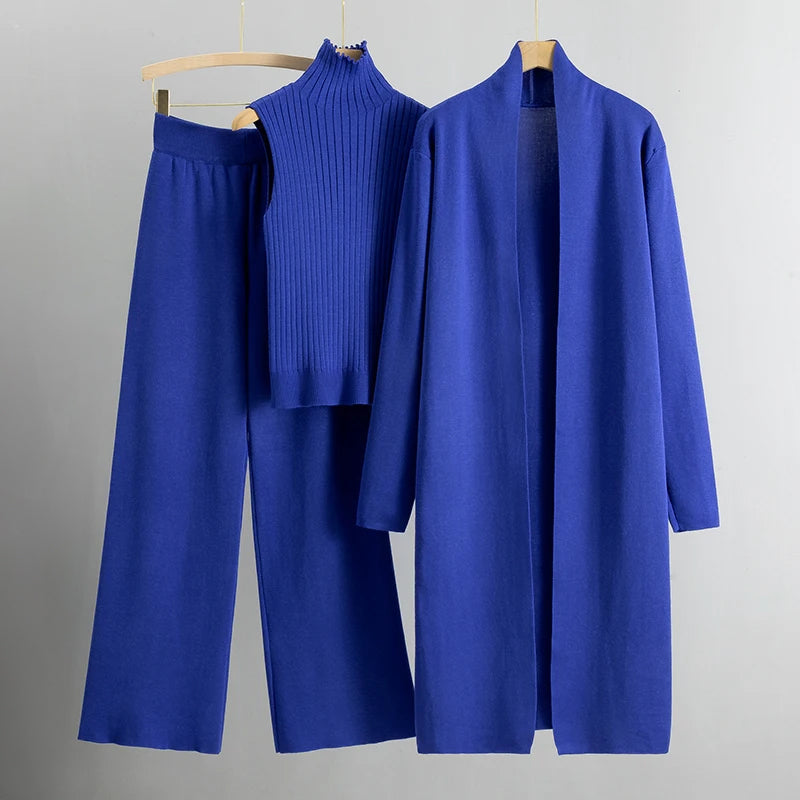 Costume Femme Classique Trois Pièces Élégant