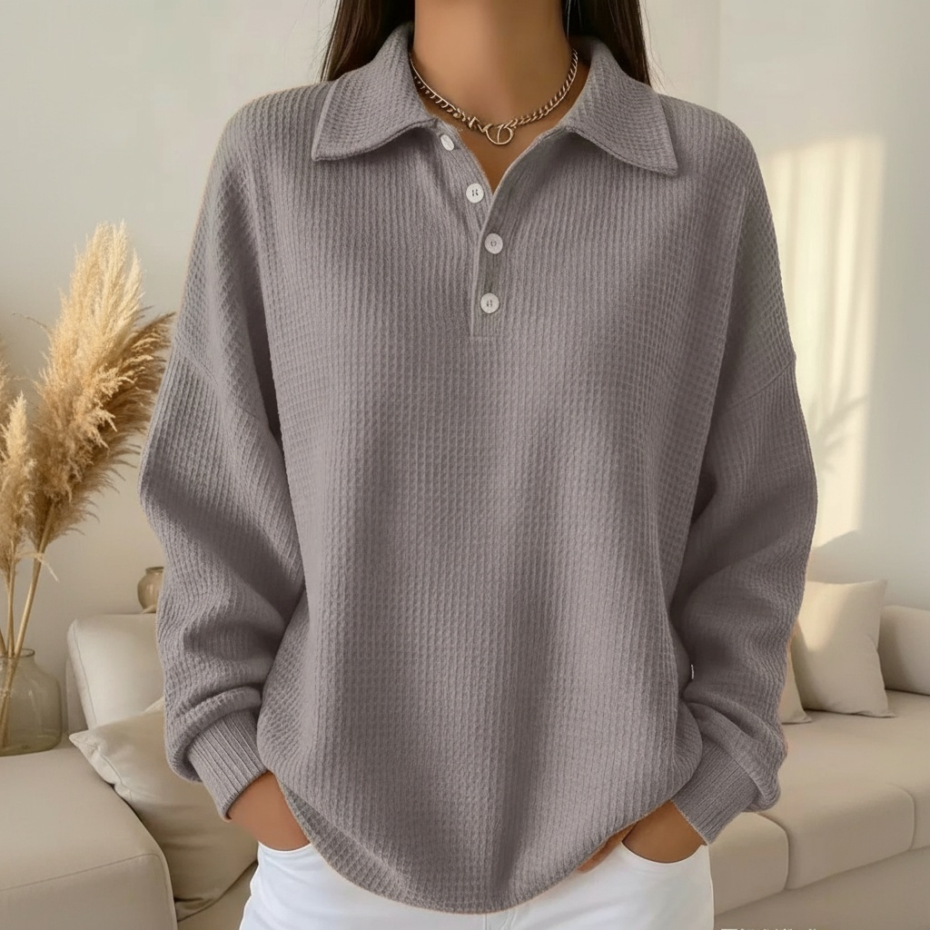Pull Femme Rouge Col V