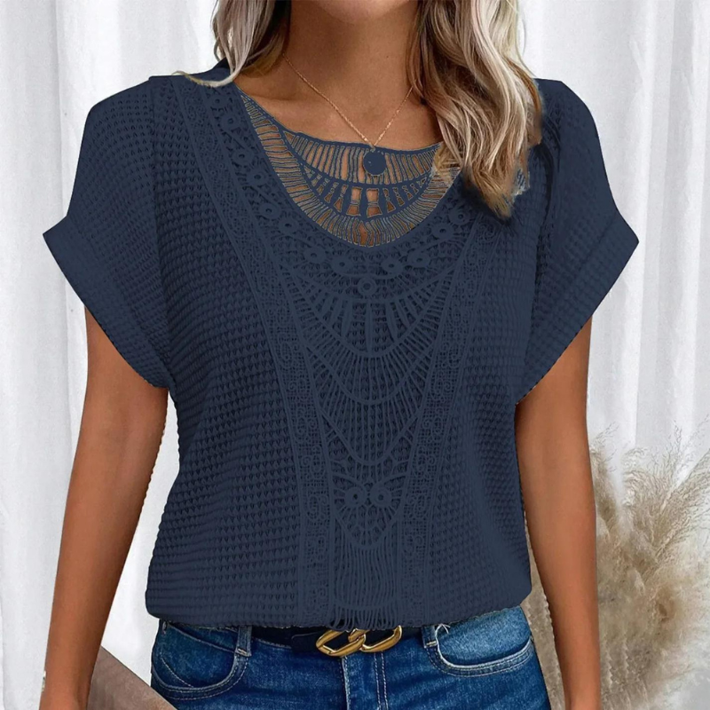 Top Dentelle Féminin Élégant