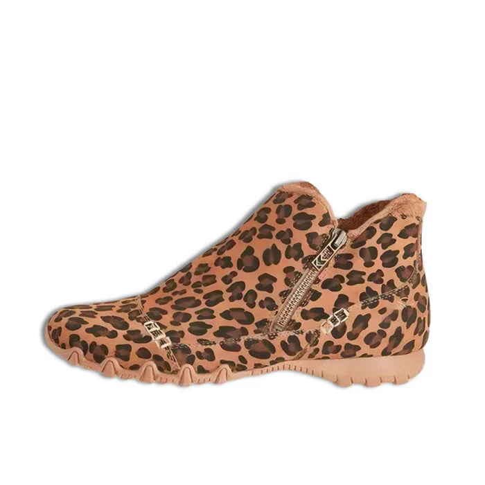 Bottines Zippées Hivernales Confortables