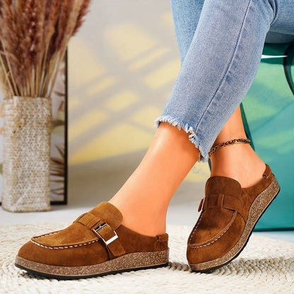 Sabots Femmes Cuir Noir Naturel