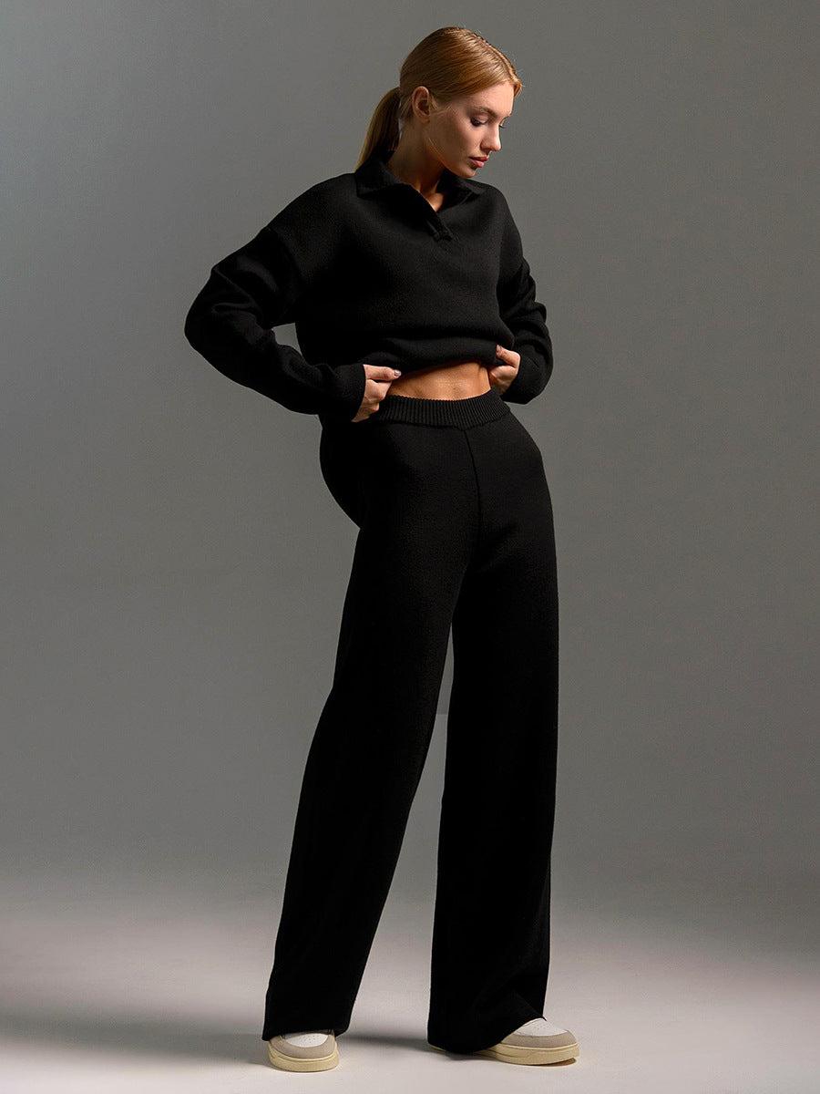 Tenue décontractée femme | Pull confort et pantalon ample