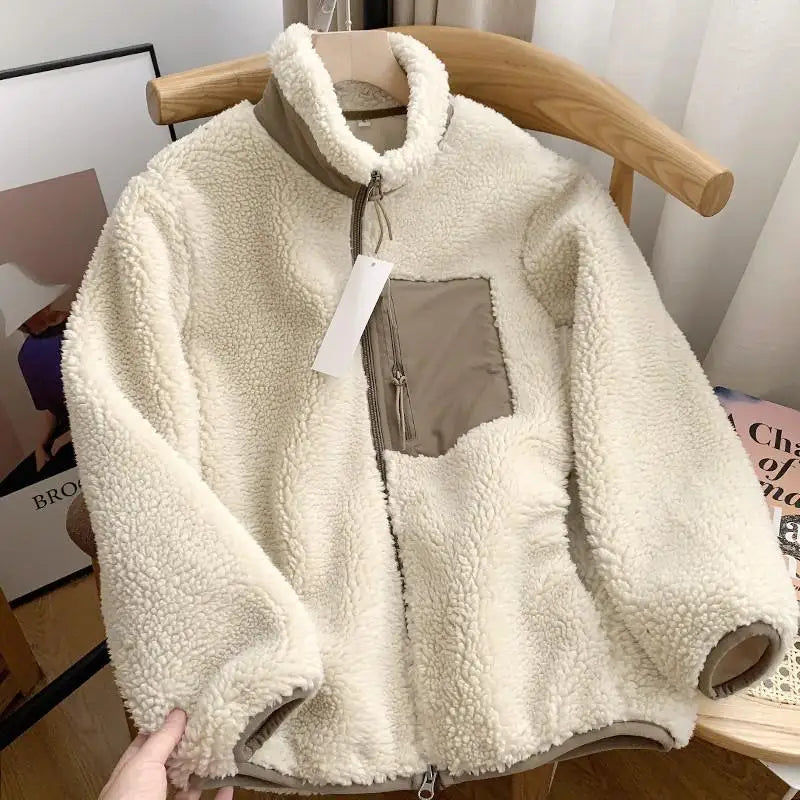 Veste féminine douce Hiver