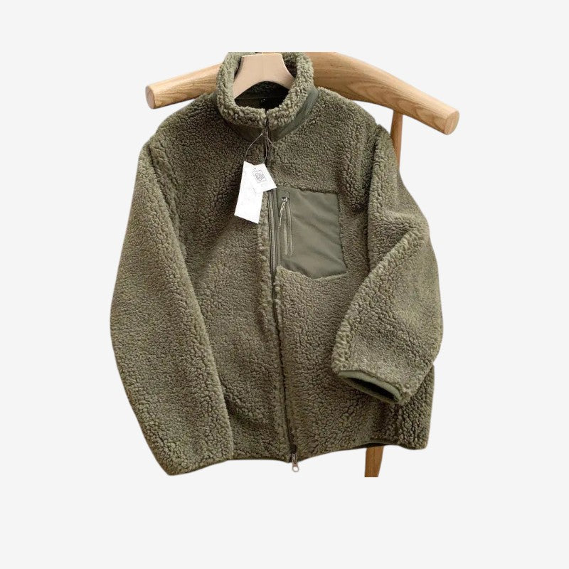 Veste Femme Hiver Chaude avec Poches et Zip