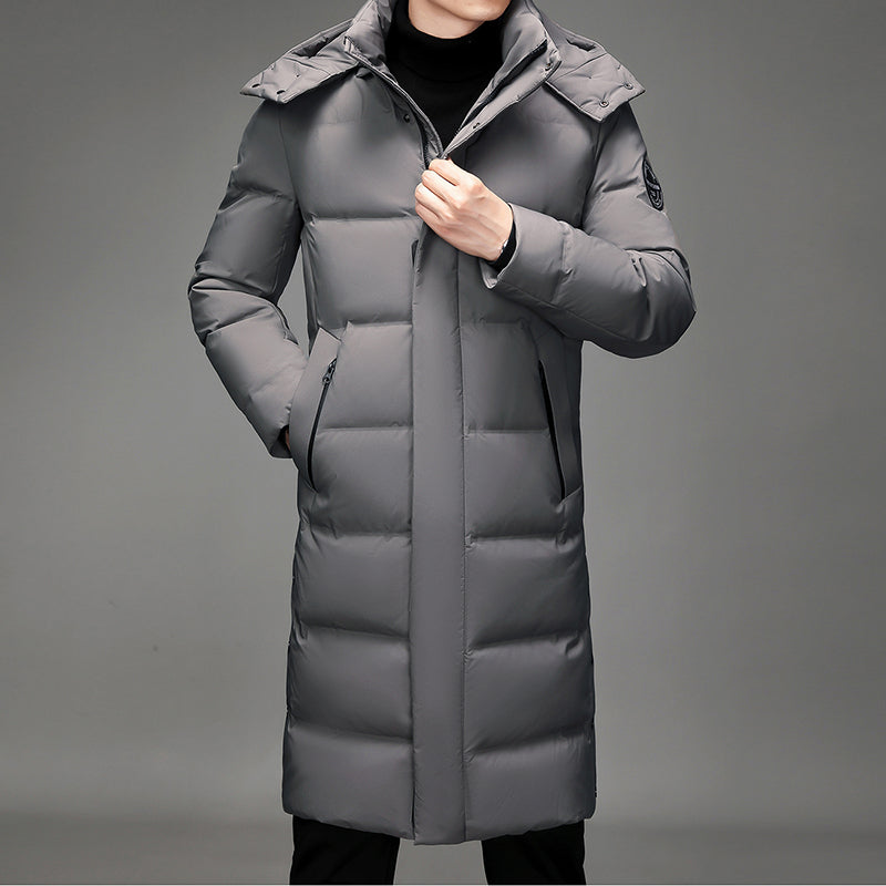 Veste Hivernale Épaisse à Capuchon pour Homme - LuxeStyle