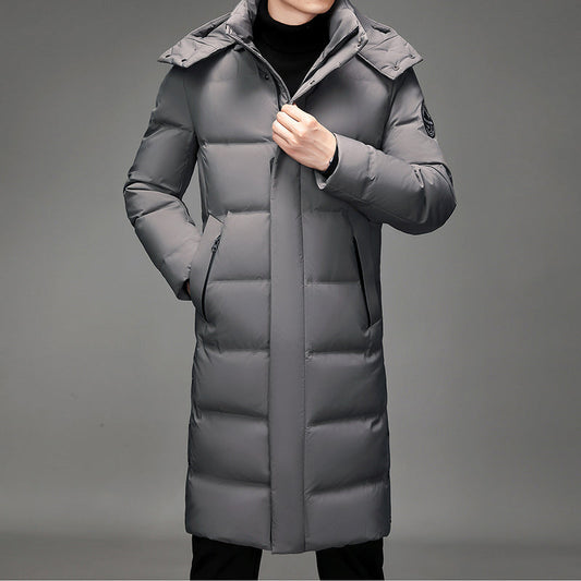 Veste Hivernale Épaisse à Capuchon pour Homme - LuxeStyle