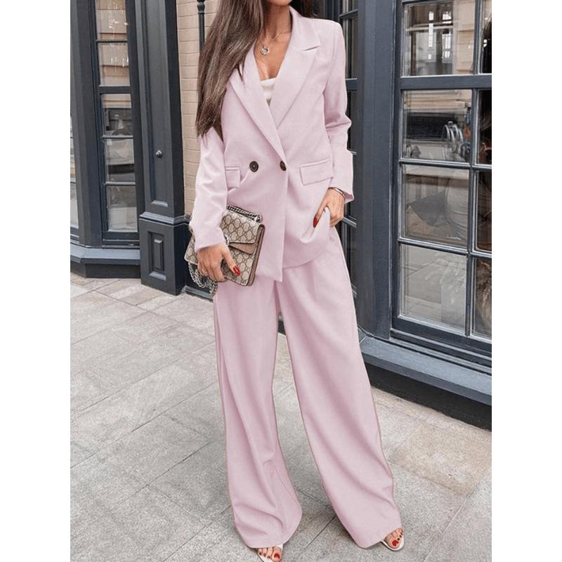 Costume Femme Élégant Tailleur et Pantalon