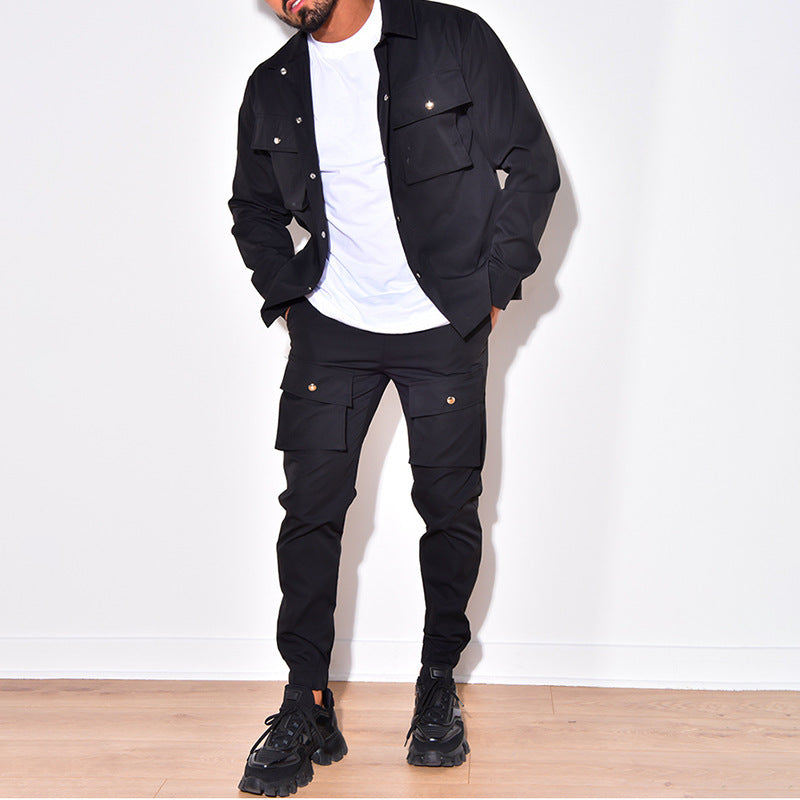 Pantalon Cargo Élégant Homme - luxestyle