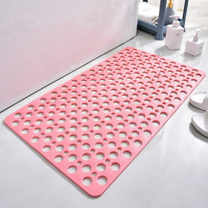 Tapis de bain sécurité gris perforé