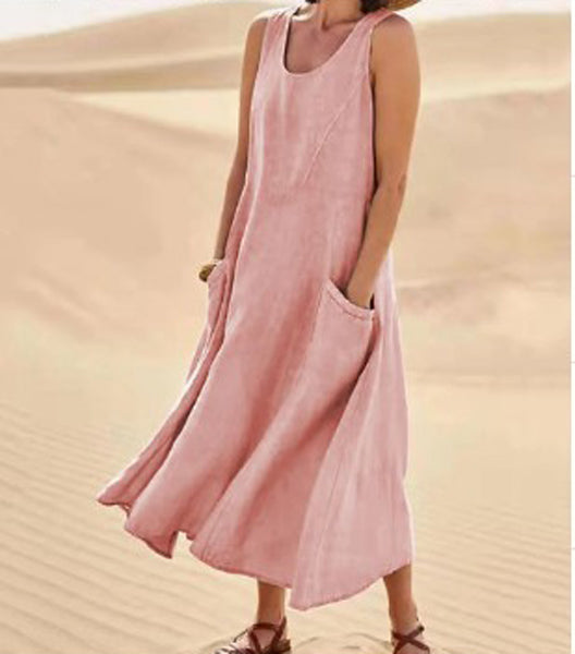 Robe Coton Féminine Confortable pour Femme au Quotidien