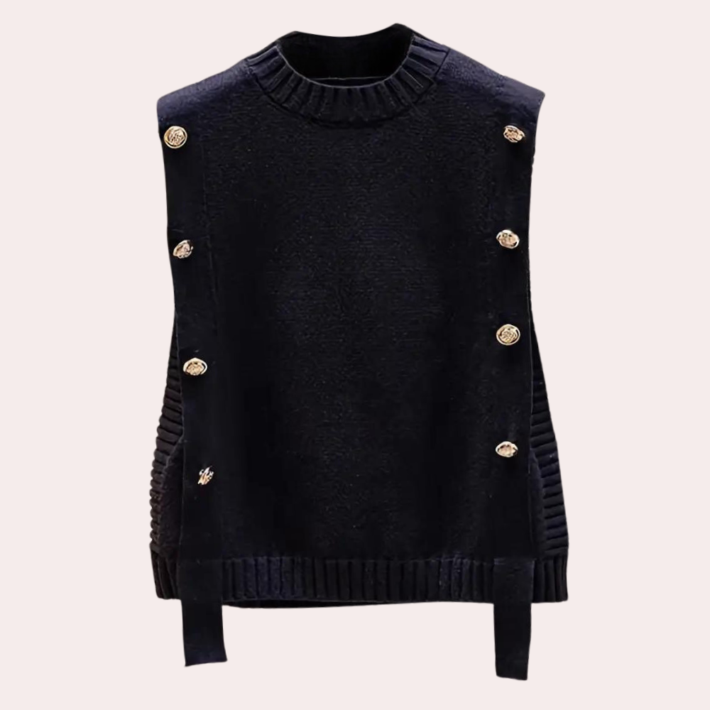 CAROL - Gilet Moderne en Tricot pour Femmes