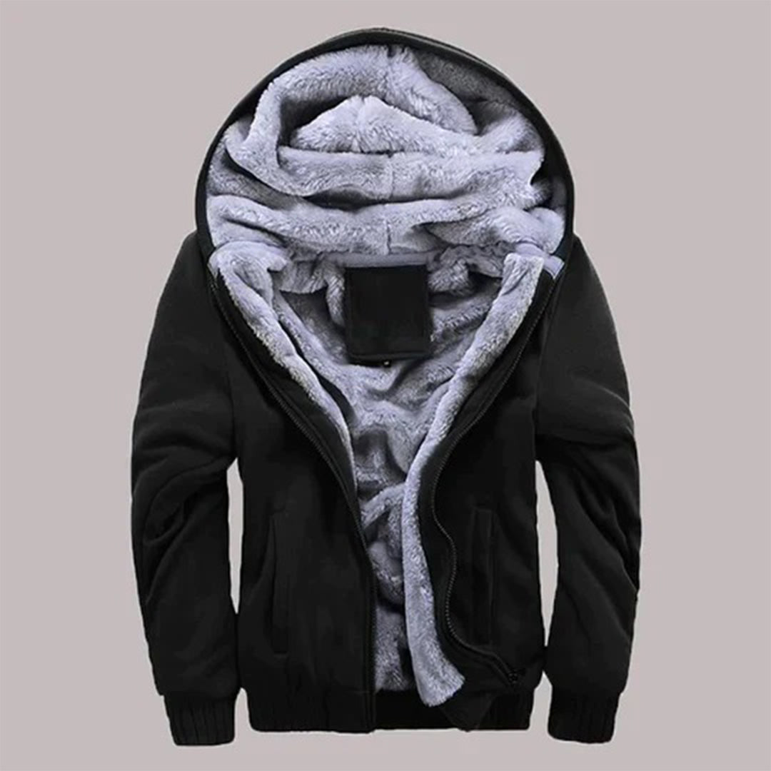 Sweat À Capuche Doublée Chaud pour Homme Hiver - LuxeStyle