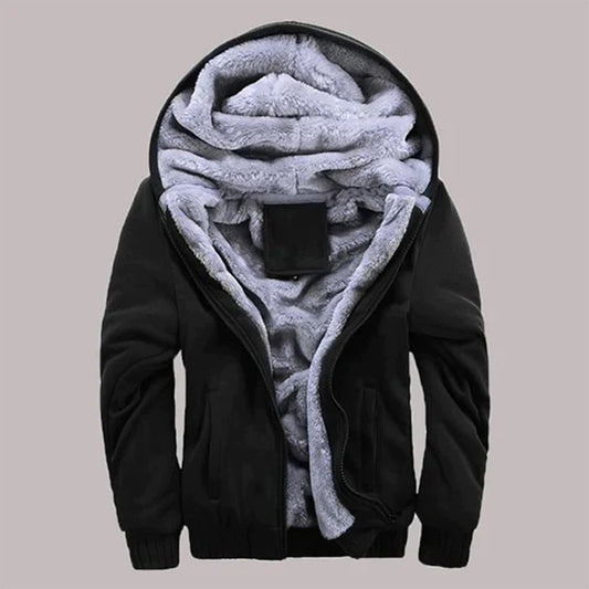 Sweat À Capuche Doublée Chaud pour Homme Hiver - LuxeStyle