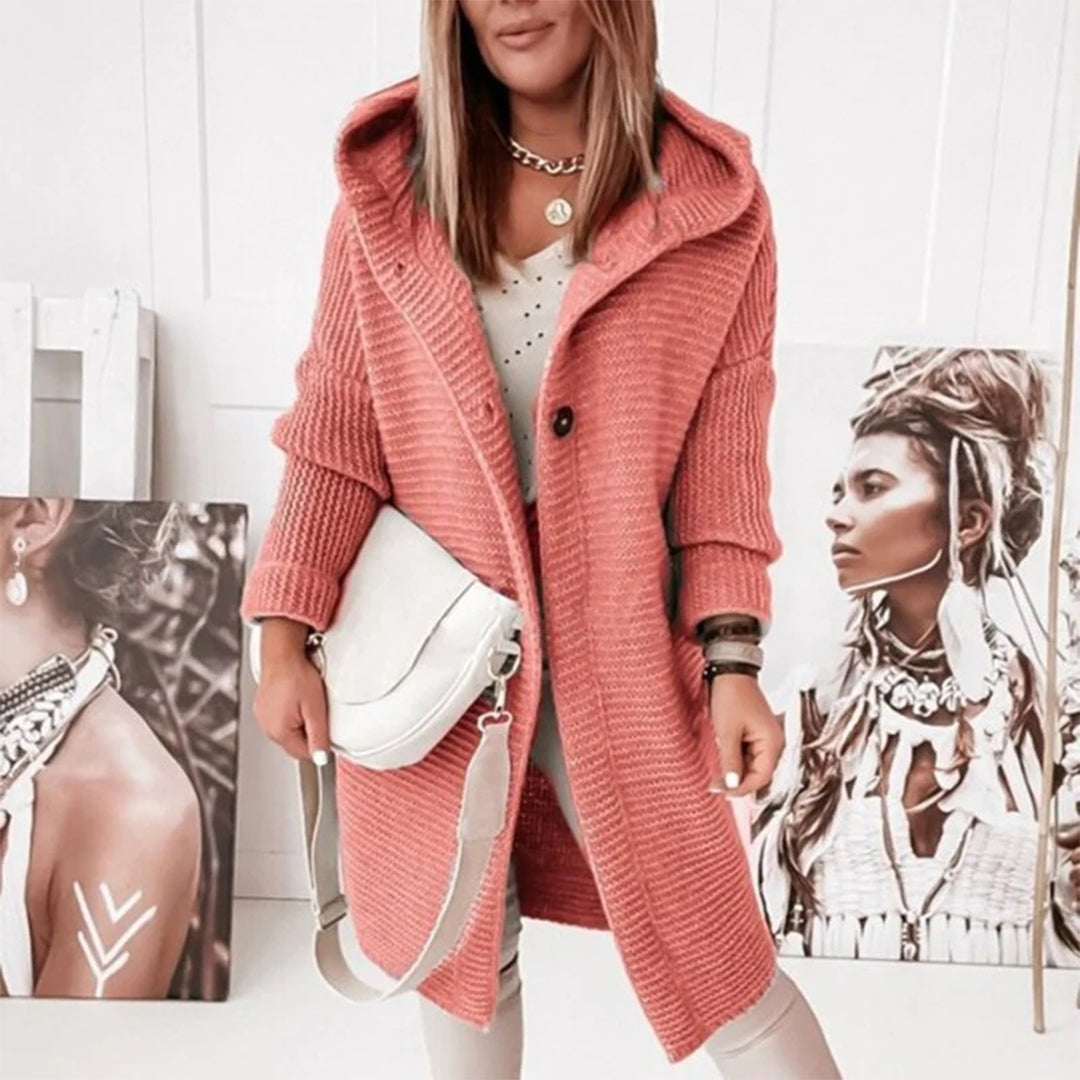 Gilet Élégant Manches Longues Femme Automne - LuxeStyle