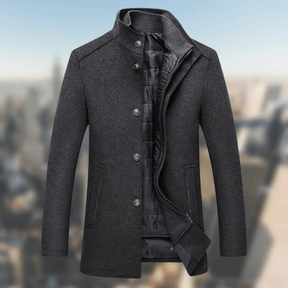 Louis™ – Manteau Hiver hommes Classique Élégant avec Doublure Confortable