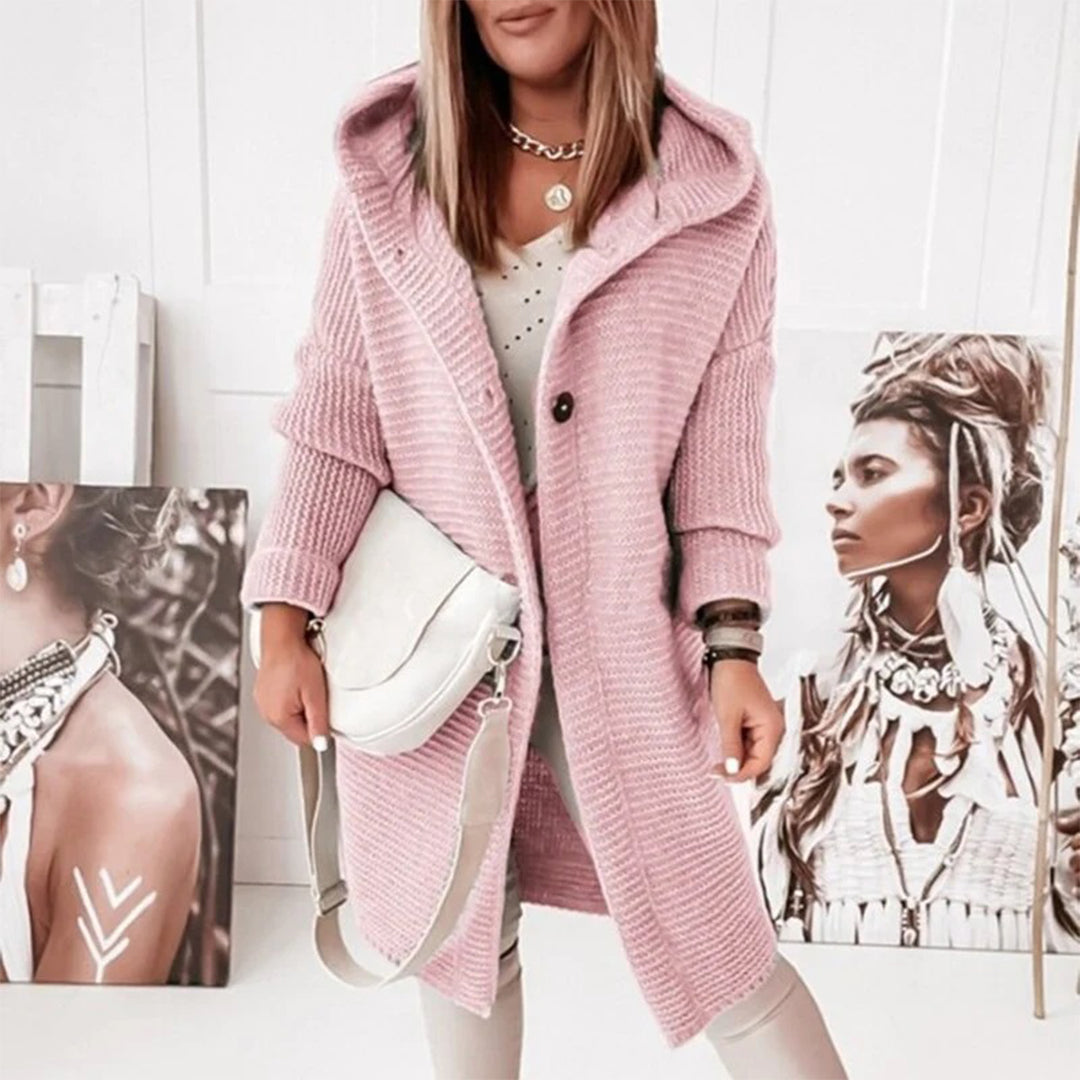Gilet Élégant Manches Longues Femme Automne