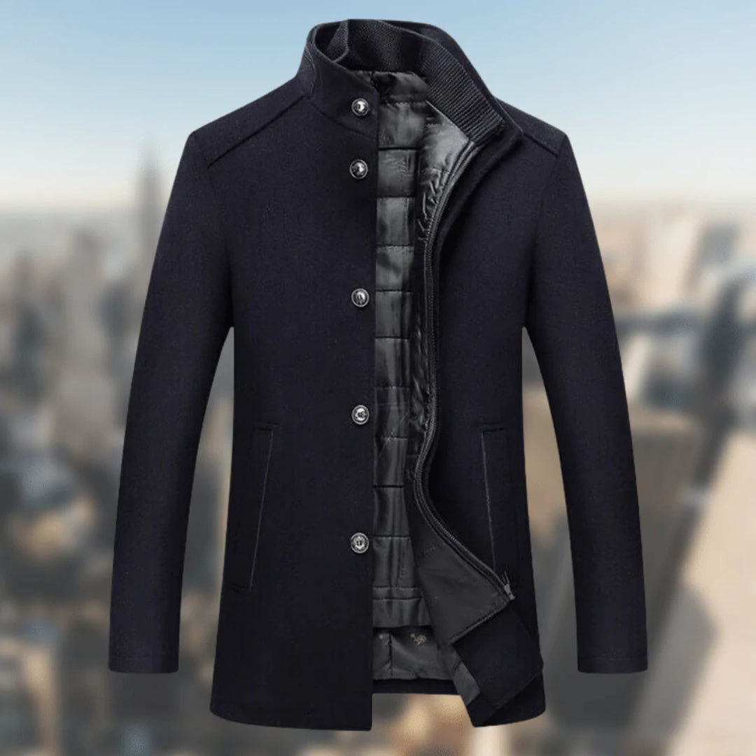 Louis™ – Manteau Hiver hommes Classique Élégant avec Doublure Confortable
