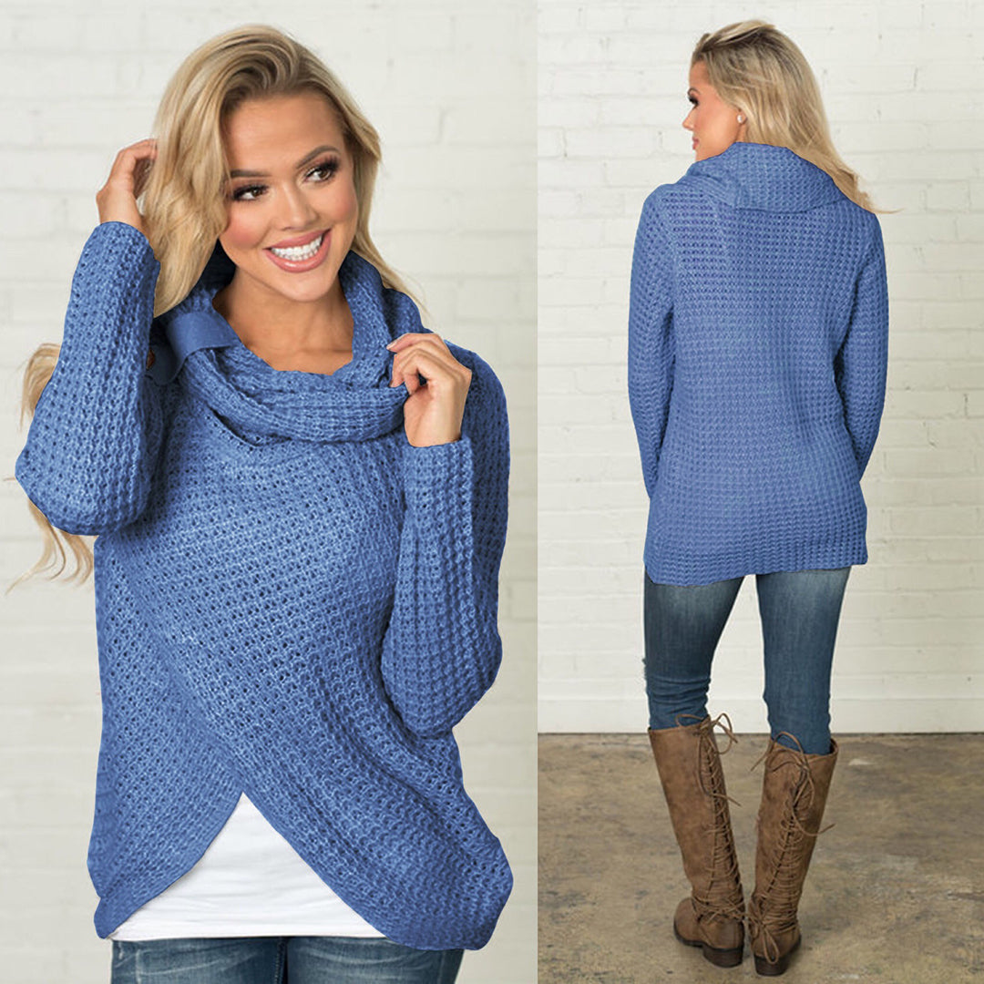 Pull Femme Élégant en Polaire | Coupe Slim