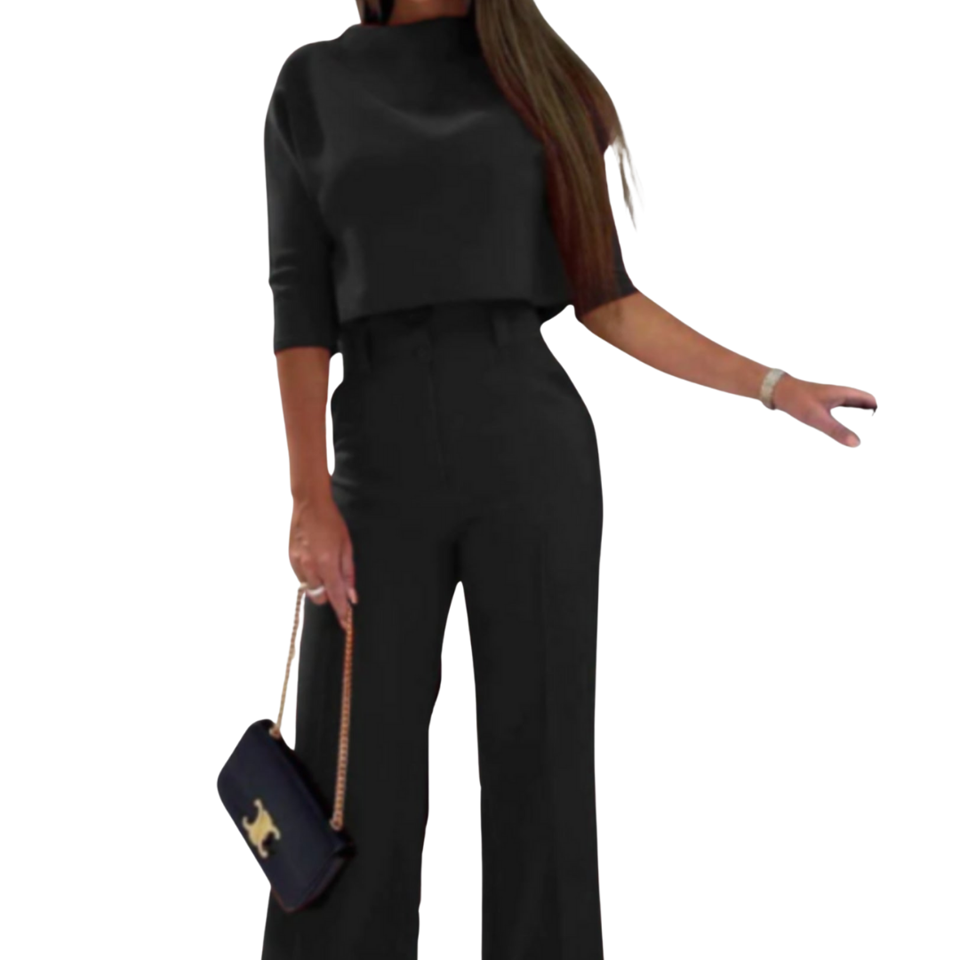 Robe Femme Complète Noire Chic - LuxeStyle