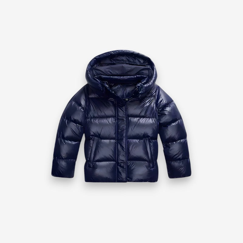 Veste hivernale doublée à manches longues et poches côté