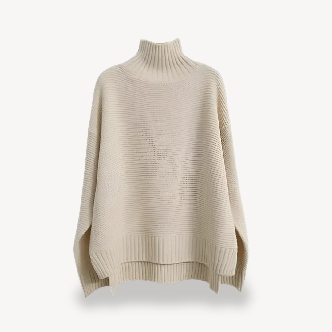 Pull à col roulé oversize