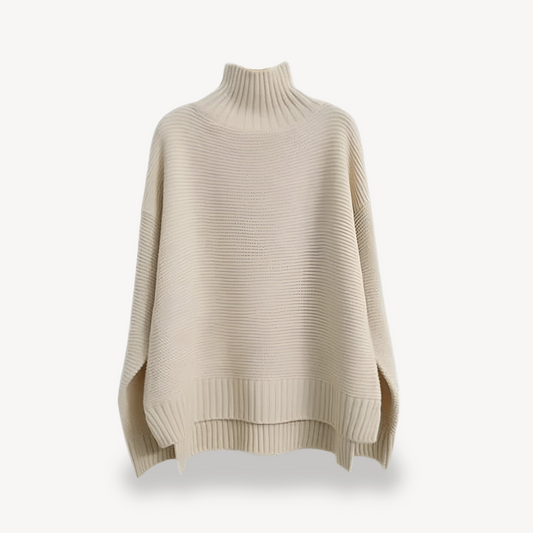 Pull à col roulé oversize