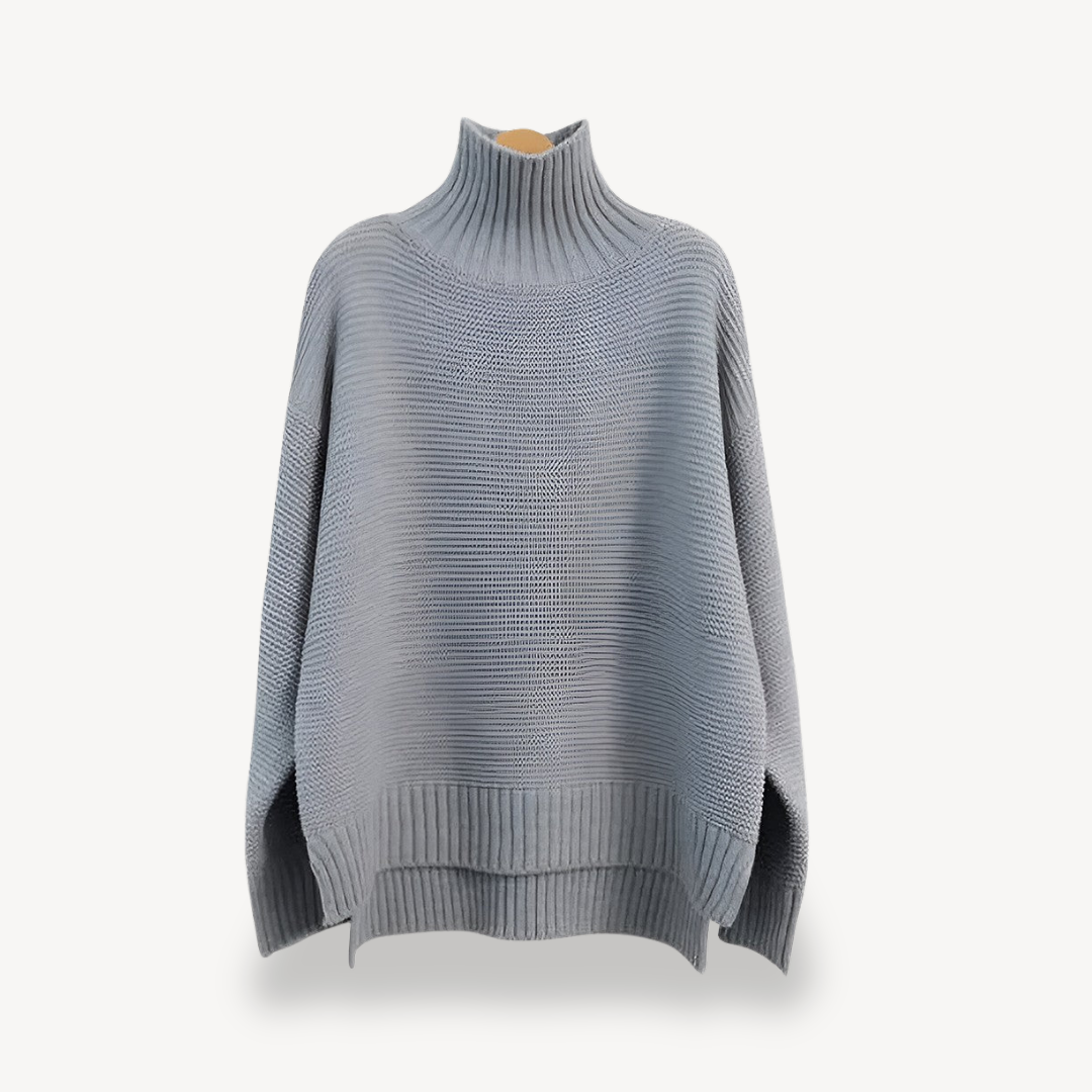 Pull à col roulé oversize