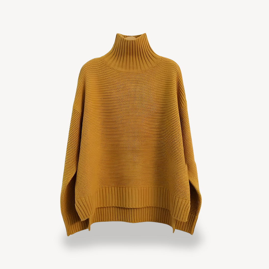 Pull à col roulé oversize