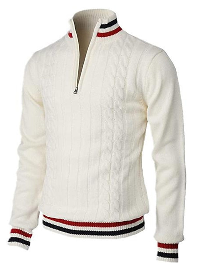 Pull Hiver Chaud pour Homme avec Zip - LuxeStyle