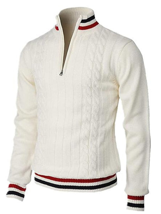 Pull Hiver Chaud pour Homme avec Zip - LuxeStyle