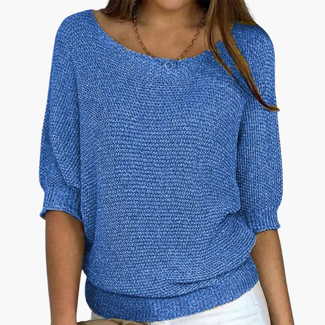 Pull Femme Décolleté Élégant