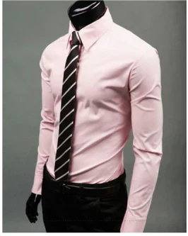 Chemise classique homme à manches longues