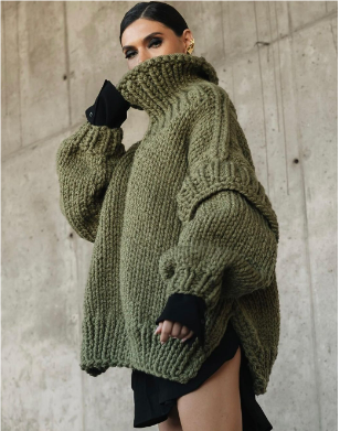 Pull Femme Grande Taille à Carreaux