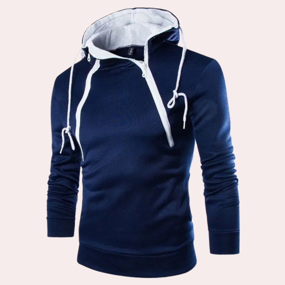 LITHANY - Pull à Capuche Classique pour Hommes