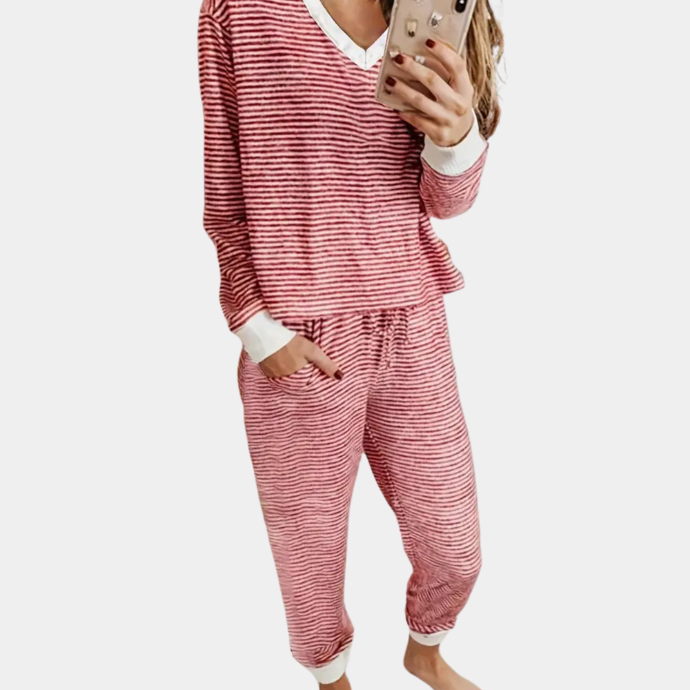 Pyjama Femme Confortable Deux Pièces