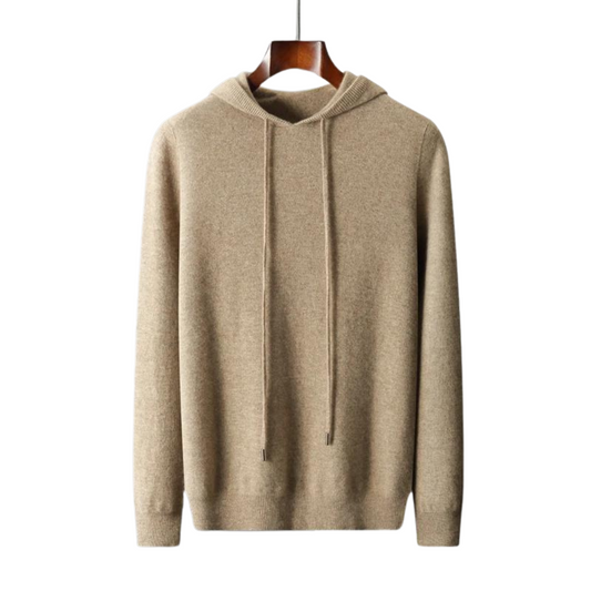 Pull à Capuche Chaud en Laine pour Homme - LuxeStyle