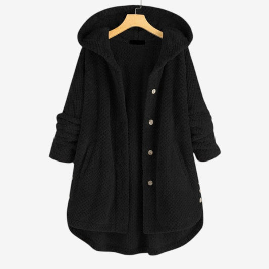 Veste à Capuche Femme Hiver avec Poches - LuxeStyle