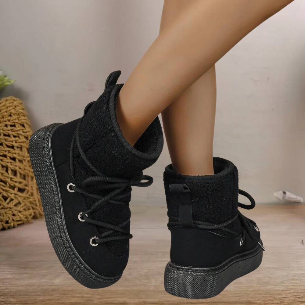 VESSELA - Bottes de Neige Confortables pour Femmes