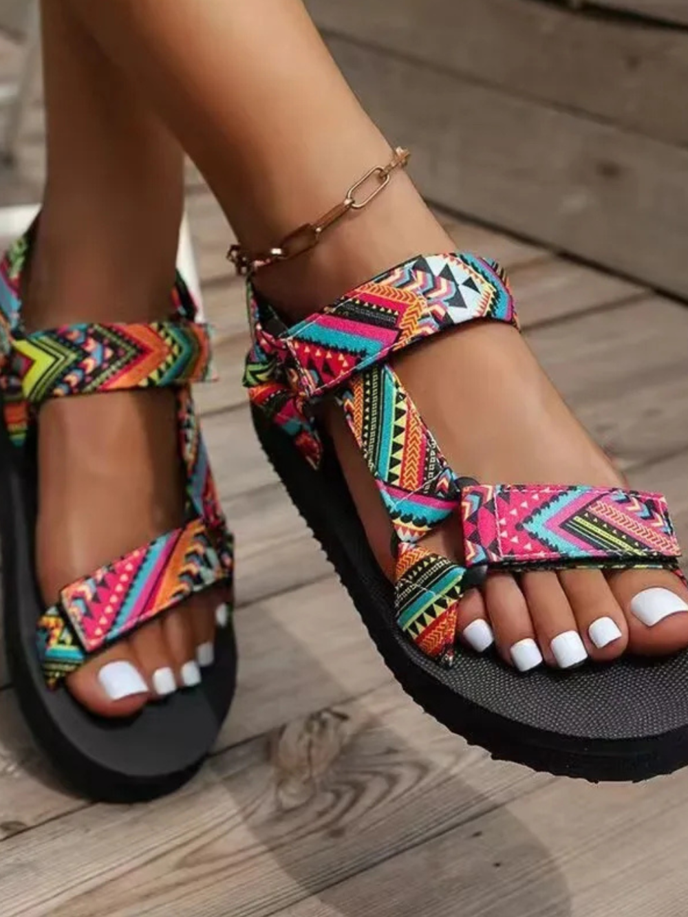 Sandales Femmes Confortables - Sandales Été Légères et Respirantes