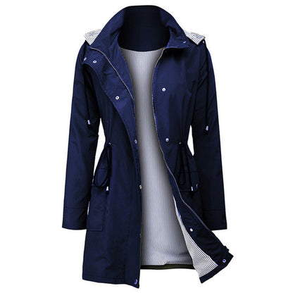 Veste Hiver Chic Capuche Fourrée