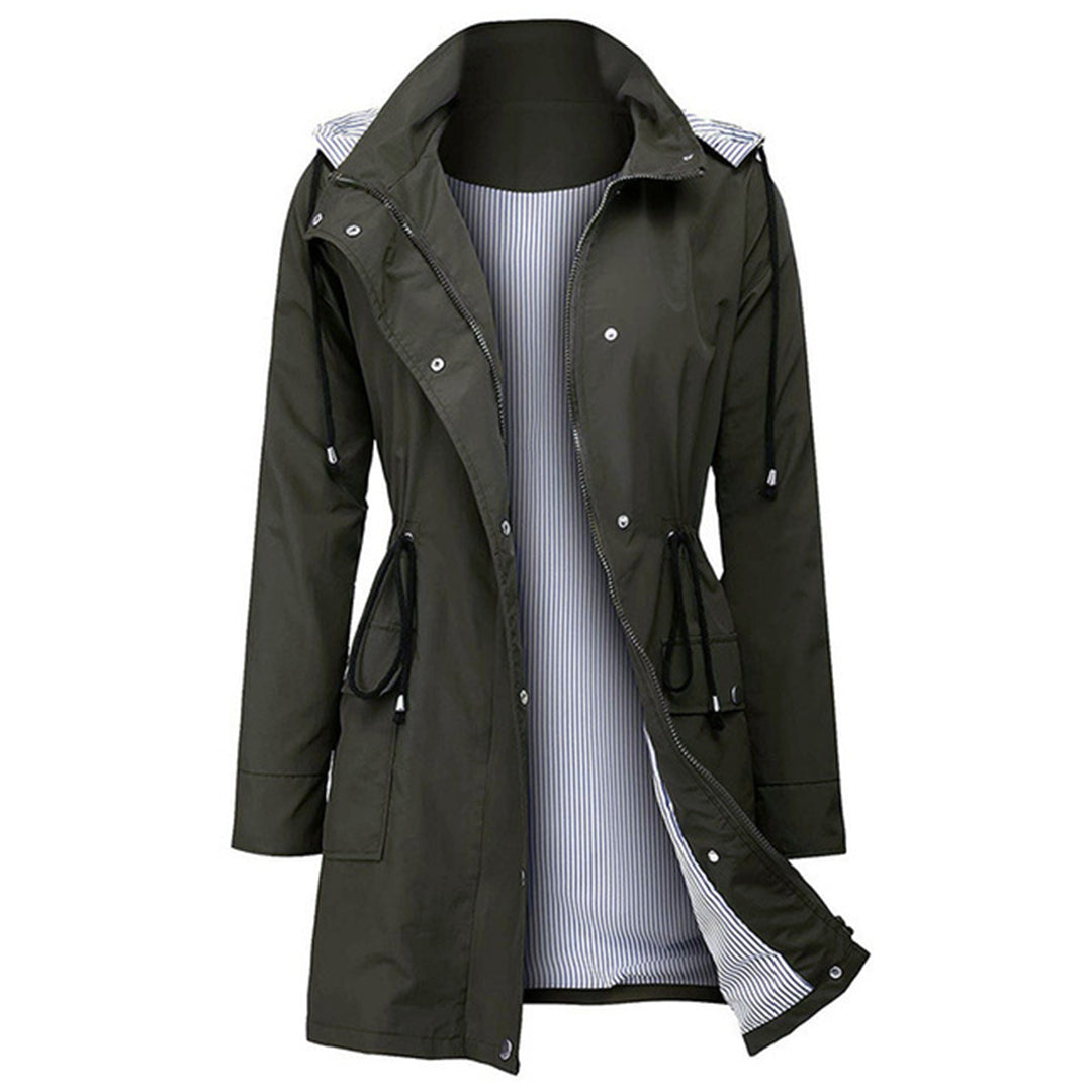Veste Hiver Chic Capuche Fourrée