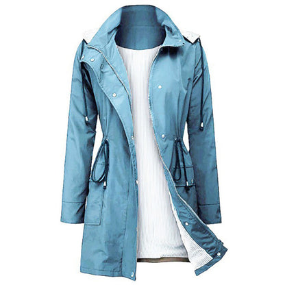 Veste Hiver Chic Capuche Fourrée