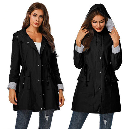 Veste Hiver Chic Capuche Fourrée - LuxeStyle