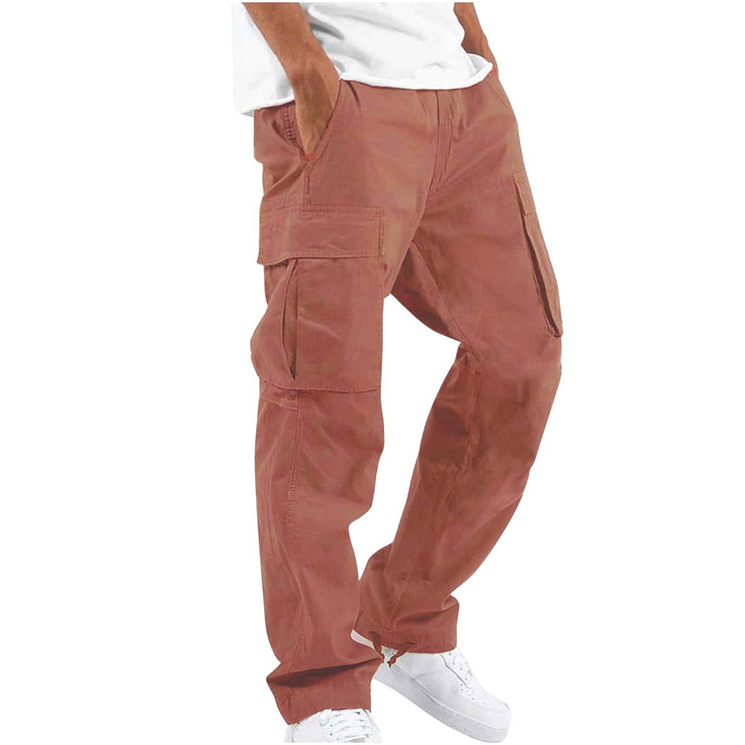 Pantalon large confortable pour homme | Cargo décontracté
