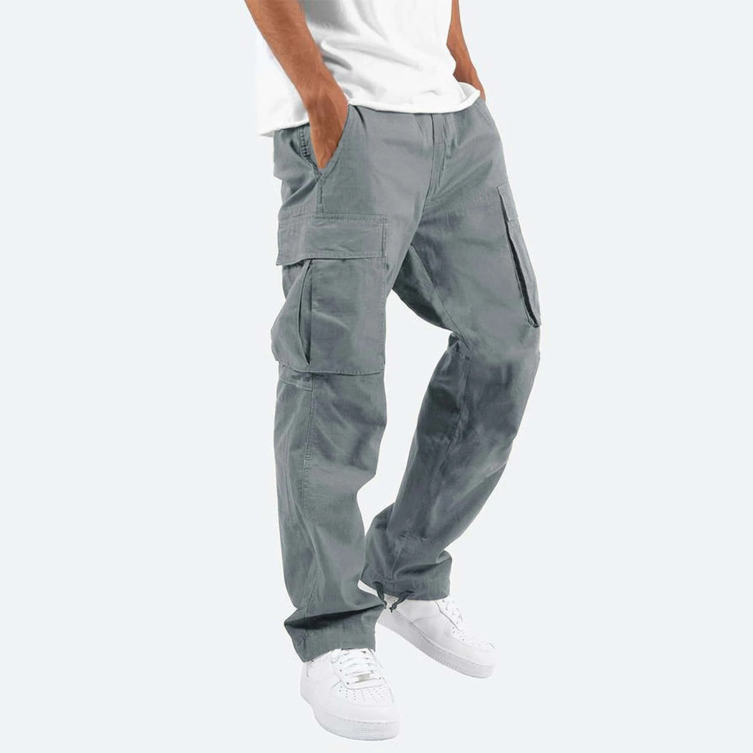 Pantalon large confortable pour homme | Cargo décontracté