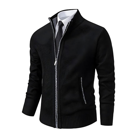 Pull Homme Noir Mode, Confortable et Chic pour Tous les Jours - LuxeStyle