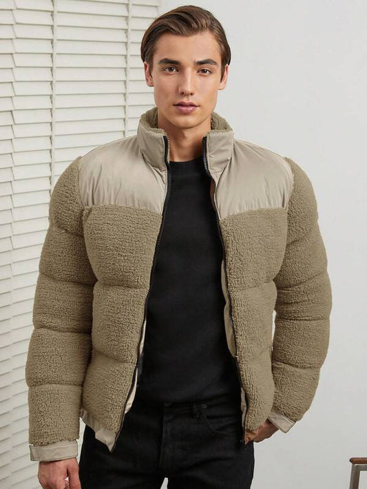 Manteau D'hiver Élégant avec Capuchon pour Homme - LuxeStyle