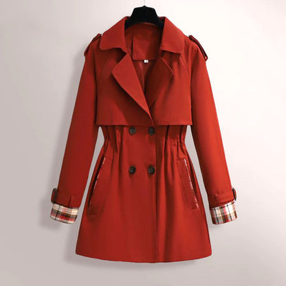 Veste Hiver Classique à Manches Longues Boutonnée